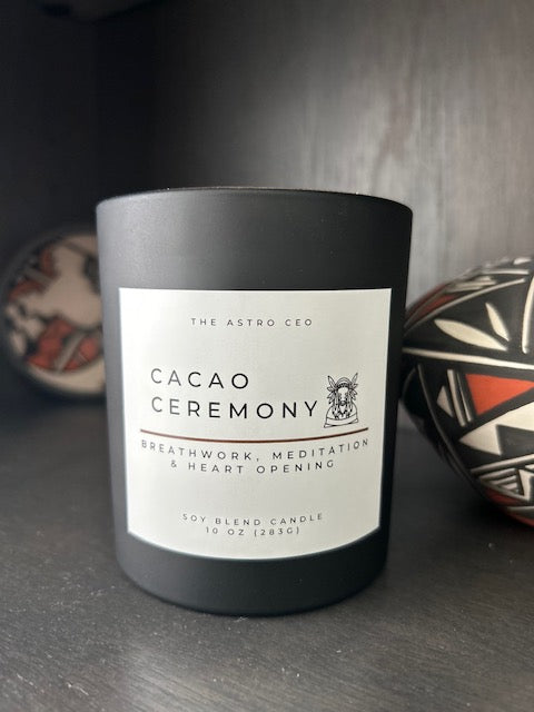 Cacao Ceremony Candle
